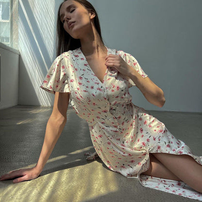 İlay Bircan Premium | Flora Romantik Maksi Elbise