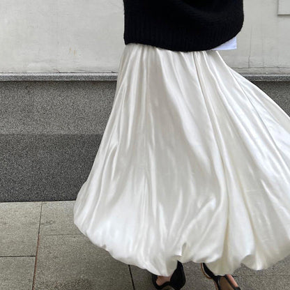 İlay Bircan Premium | Elodie Saten Balon Etek