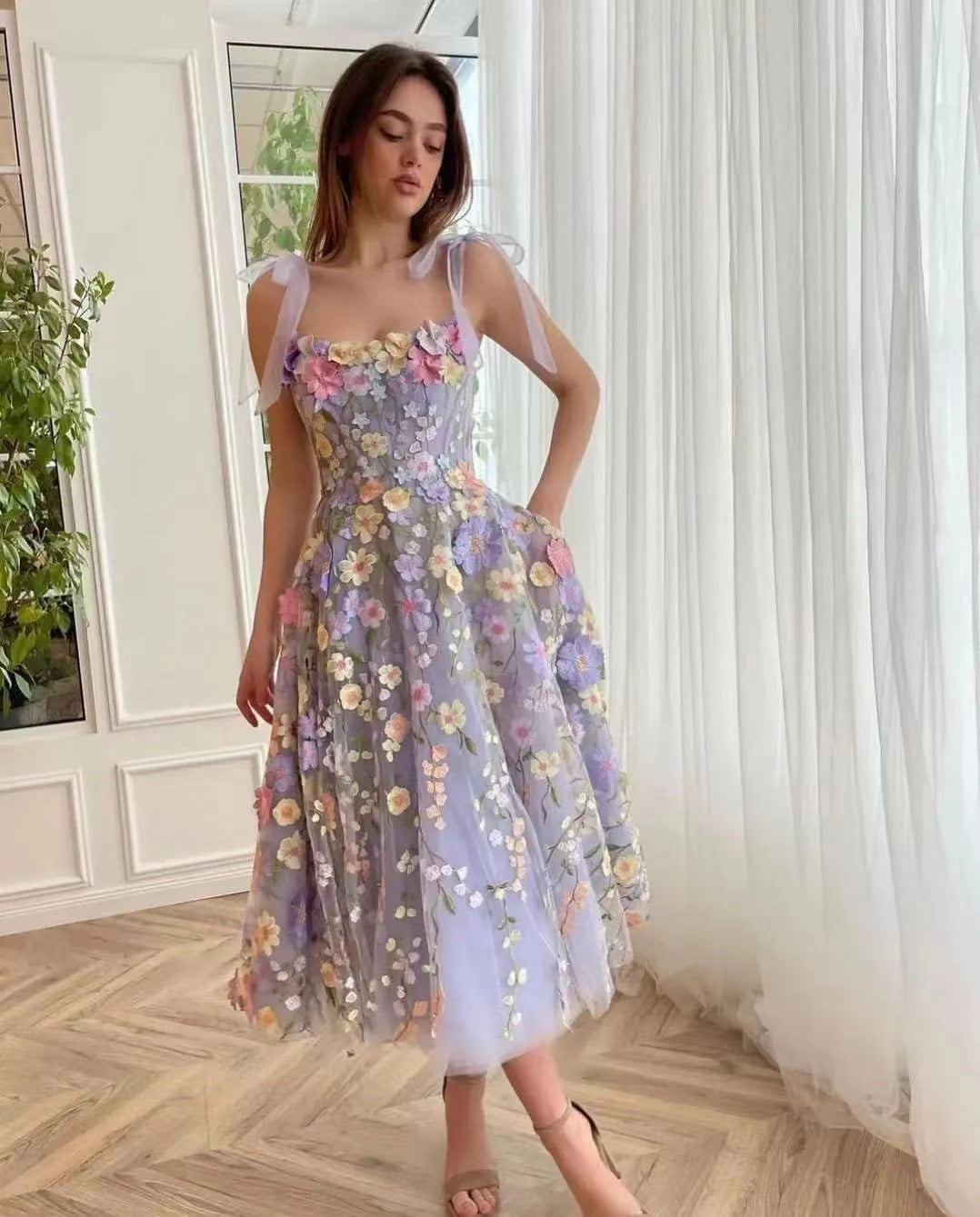 İlay Bircan Premium | Bloomella Tül Elbise